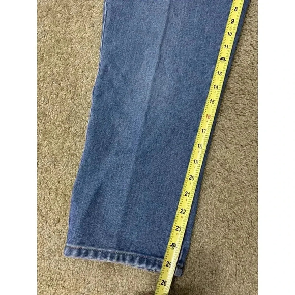 BILL BLASS Vintage Women High Waist Mom Jeans Easy Fit Tapered Leg 12P 30x27 Y2k - Picture 8 of 8